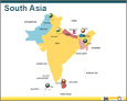 South Asia Map