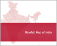 Rainfall in India Map