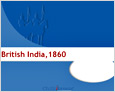 British Map of India